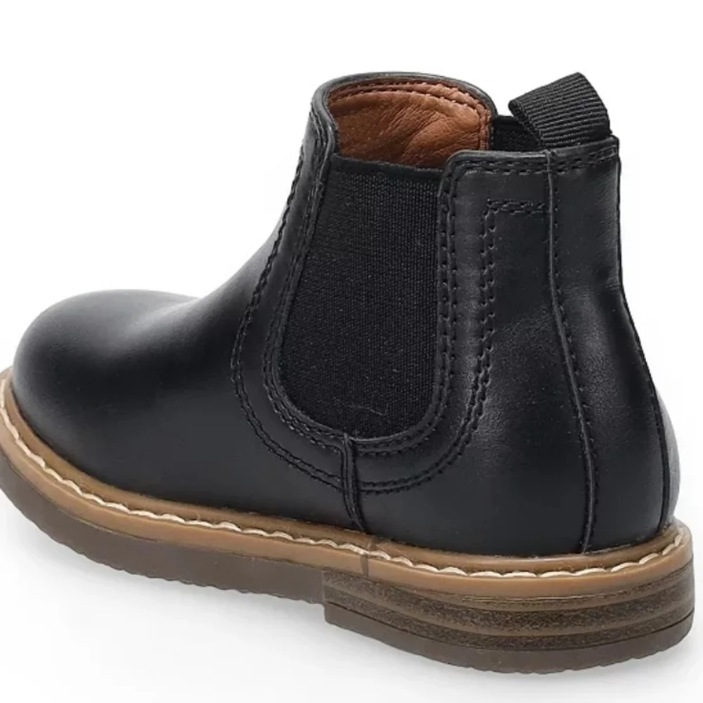 Jumping Beans Black Toddler Chelsea Boots - Unisex NWT